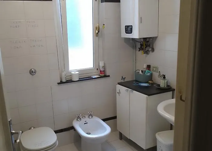 Garden Shared House Terrace Above Genova